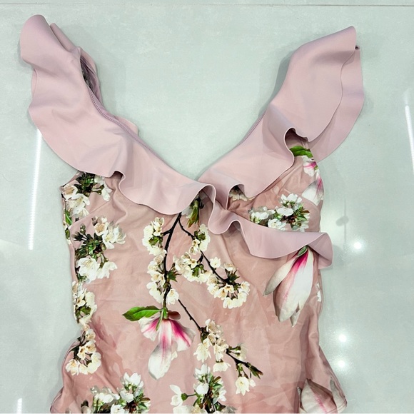 Ted Baker Berenaa Harmony Ruffle One Piece Swimsuit Women - Picture 8 of 12